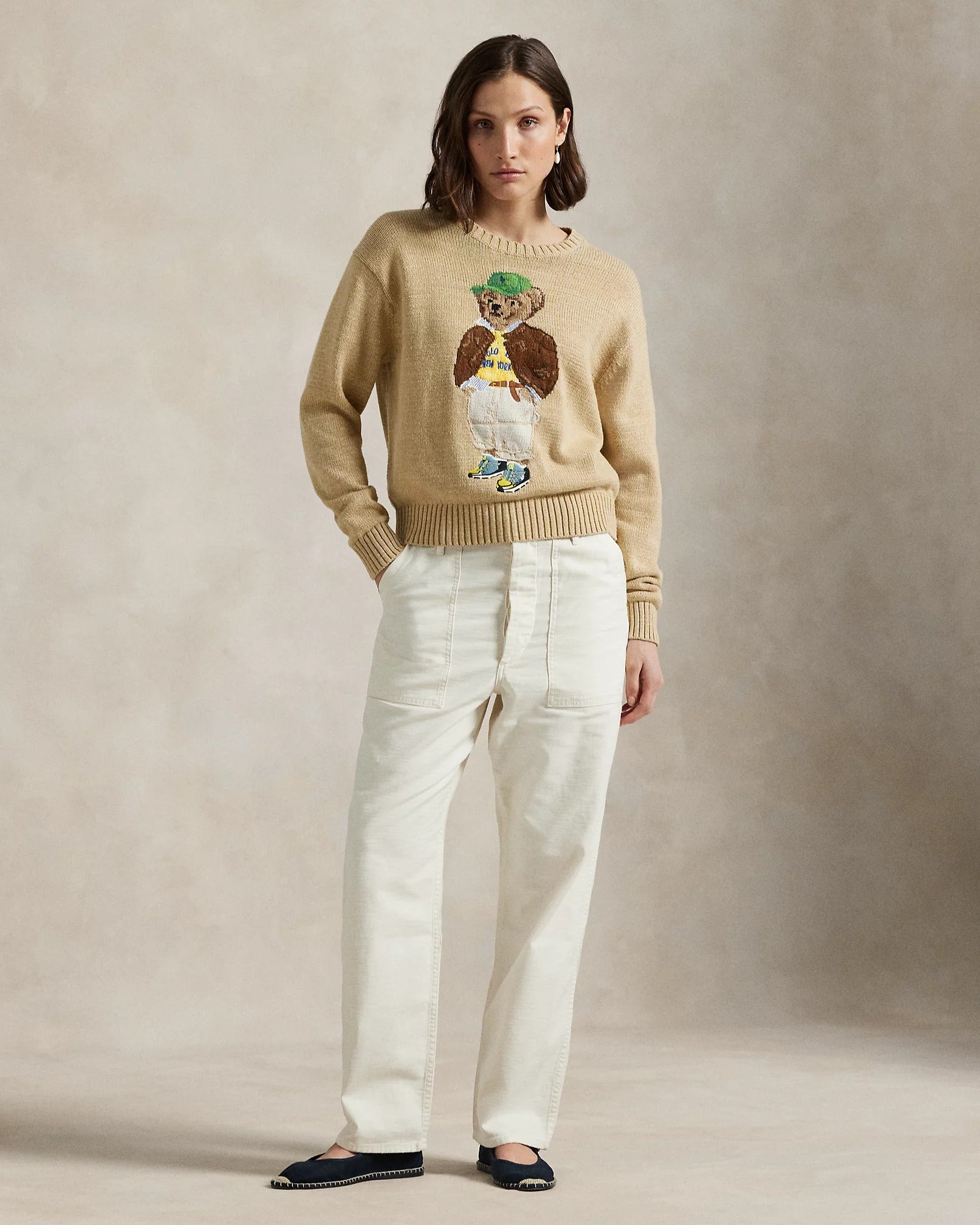 Sweater R&L | Beige Polo Bear