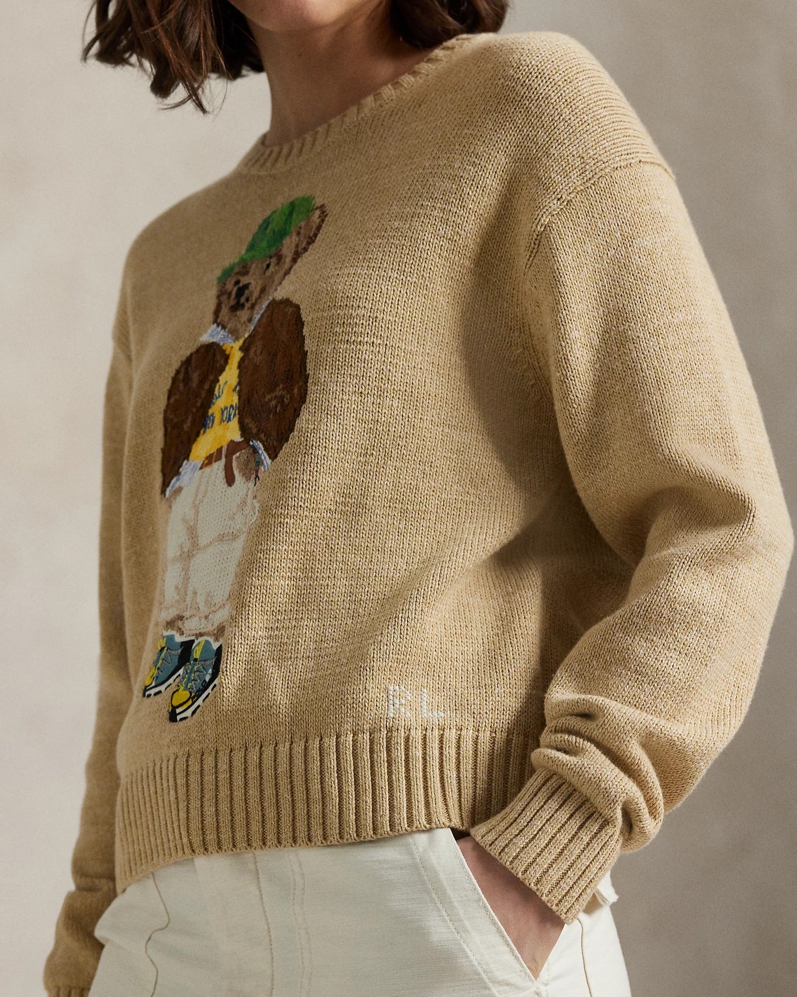 Sweater R&L | Beige Polo Bear