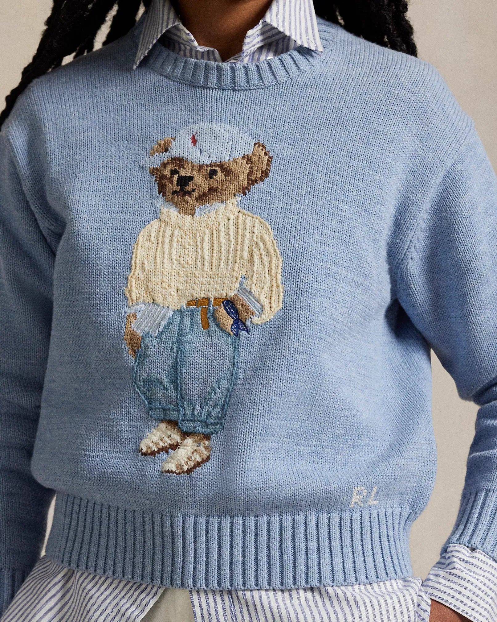 Sweater R&L | Blue Polo Bear