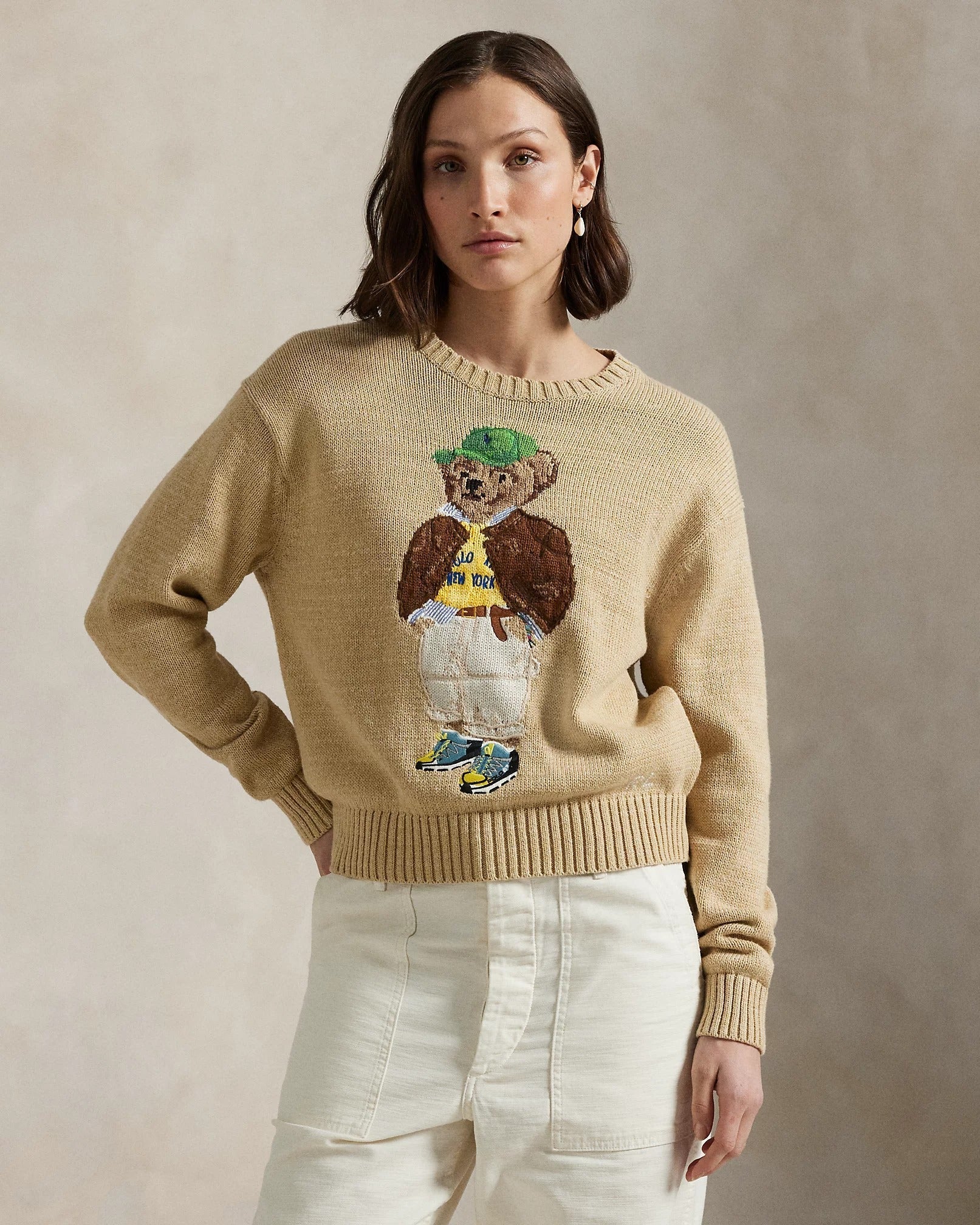Sweater R&L | Beige Polo Bear
