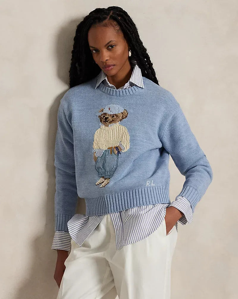 Sweater R&L | Blue Polo Bear